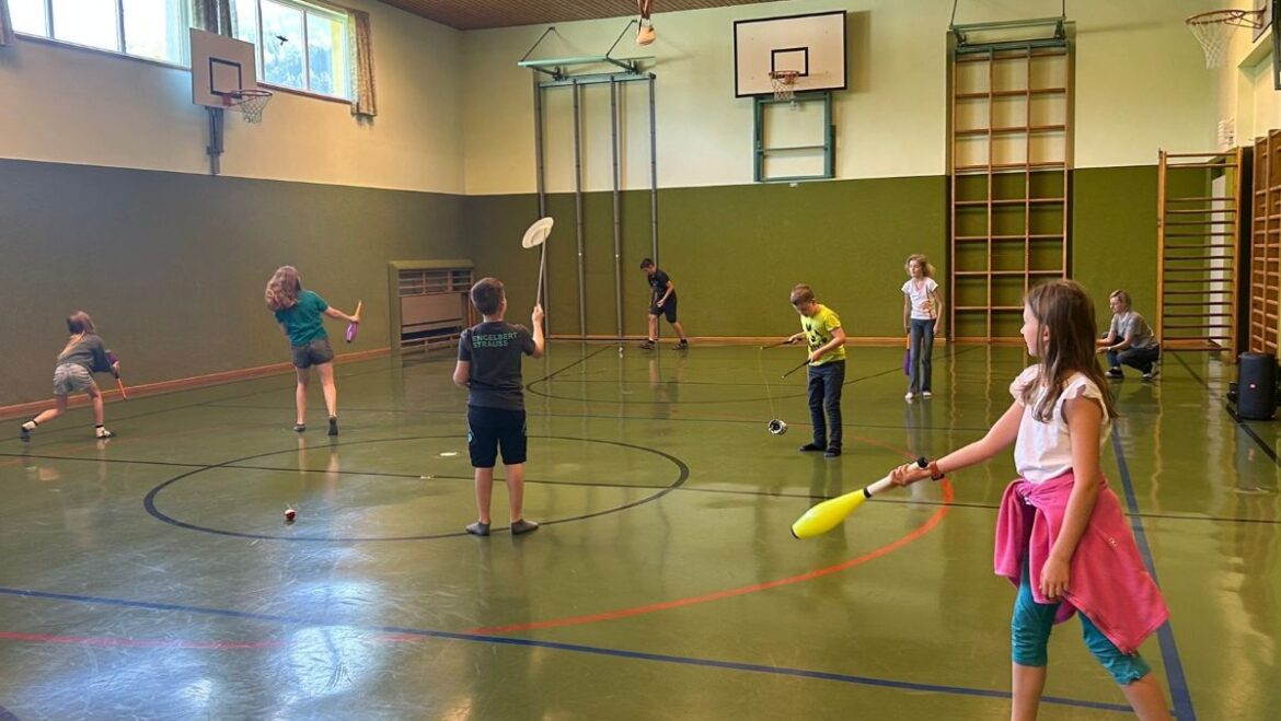 Jonglieren geht über Probieren