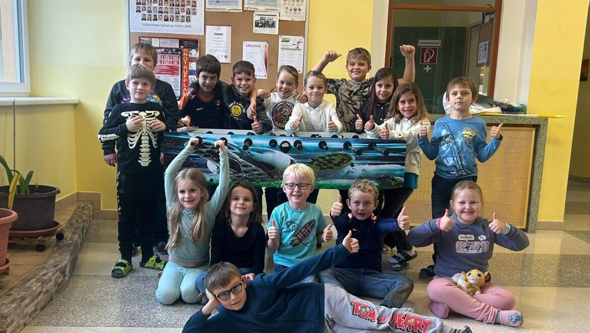 Neuer Wuzeltisch für unsere Schule!