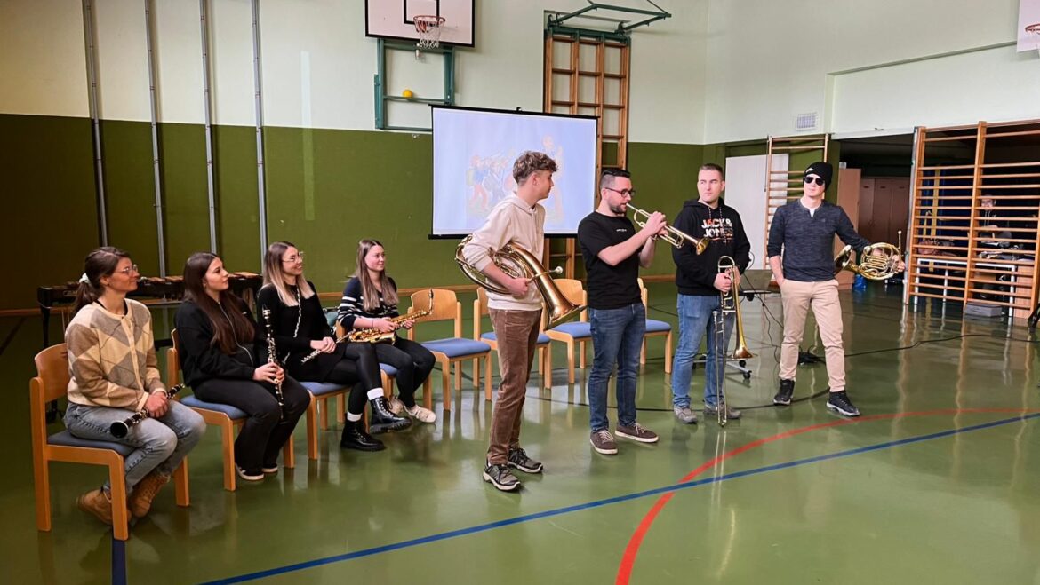 Instrumentenvorstellung des MV Spital/Pyhrn