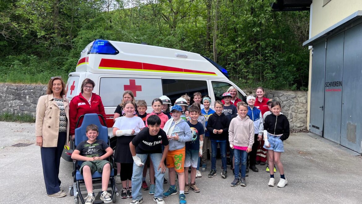 Lehrausgang zur Rettung