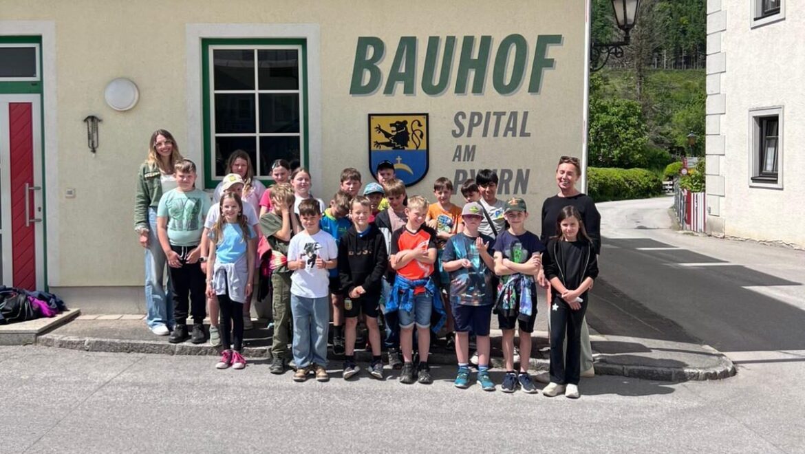 Besuch beim Bauhof