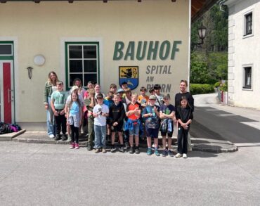 Besuch beim Bauhof