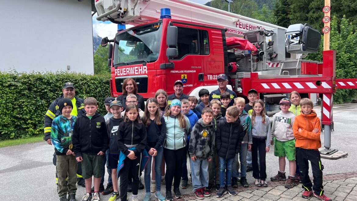 Lehrausgang zur Feuerwehr Spital/Pyhrn