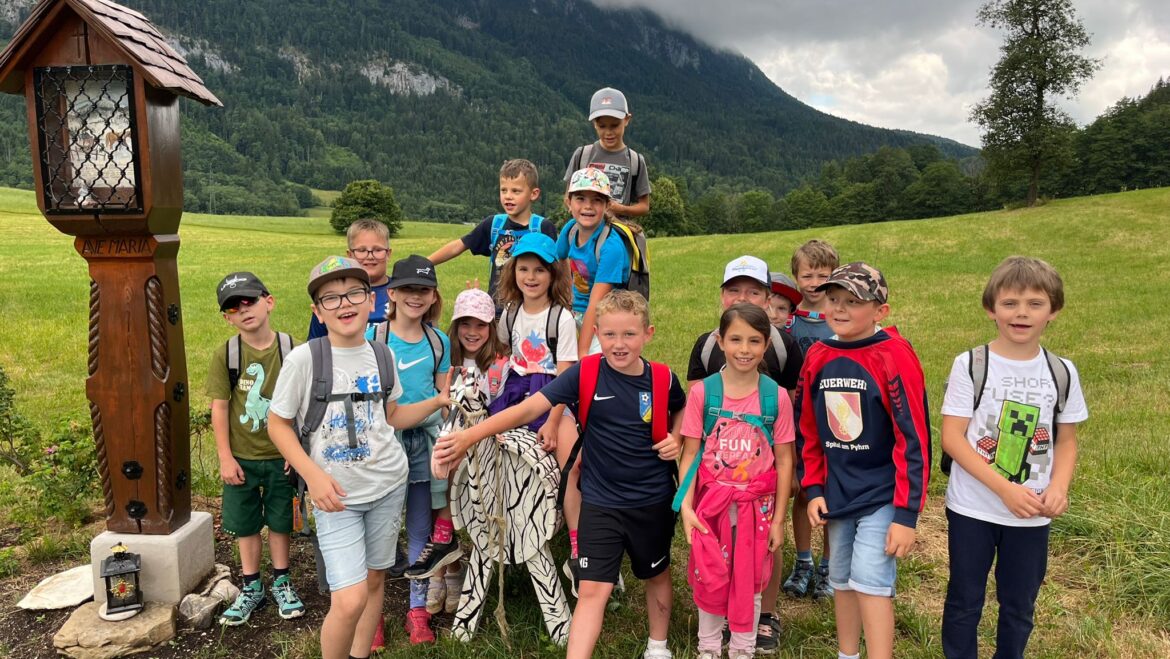Wanderung zur Familie Reiter